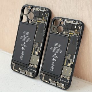Disassembled Internal Pattern Straight Edge Cube Phone Case for iPhone 161514131211. Fashionable and Trendy Essential Phone Case for 16/16Plus/16Pro/16ProMax/15/15Plus/15ProMax/14/14Plus/14Pro/14ProMax, 13/13Pro/13ProMax, 12/12Pro/12ProMax, 11/11Pro Max