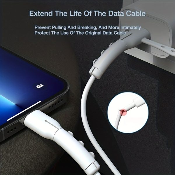 Durable Silicone Protective Case for 20W Charger Practical Dustproof Silicone Anti-bend Charger Case for Apple Series 18W & 20W Silicone Charger Case - Image 15