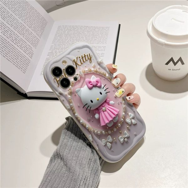 Sanrio cute cartoon helloKitty mobile phone case for iPhone 16 15 14 13 12 11 Pro Max 16 15 14 Plus 13 12 mini 16e X XR XS Max 6 6s 7 8 Plus SE - Image 4