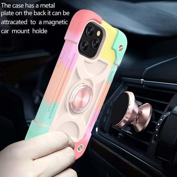 Shockproof Rugged Case for Iphone 16 Pro Max 15 14 13 12 11 XR with 360° Swivel Ring Stand, Drop Resistant Full Body Rugged Case 3-In-1 Protective Durable Cas - Image 9