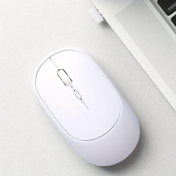 2.4G&Wireless Dual Mode Mouse Portable Rechargeable Wireless Computer Mouse Ergonomic Office Mice For Macbook PC Computer Notebook Tablet Laptop Accessories - Image 9