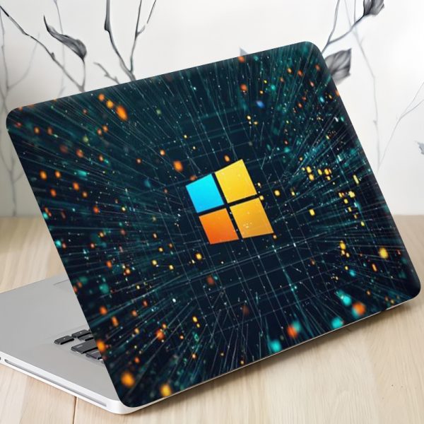 3pcs, 1 spare, no need to worry about peeling off, PVC laptop Light Beige, protective film, 38.99x27.05 cm, with Window 98 retro theme DIY customization, perfect gift for friends, notebook protection | Fashionable laptop cover | PVC material - Image 2