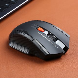 2.4Ghz Wireless Mouse, for Computer PC Gaming Mouse with USB Receiver Laptop Accessories for Windows Win 7/2000/XP/Vista.