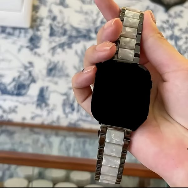 BIIFAKOO - New Resin Splicing For Ultra Series 10 9 8 7 SE 6 5 4 3 2 1 Compatible Apple Watch Strap 38mm 40mm 41mm 42mm 44mm 45mm 46mm 49mm With Meter Splitter - Image 9